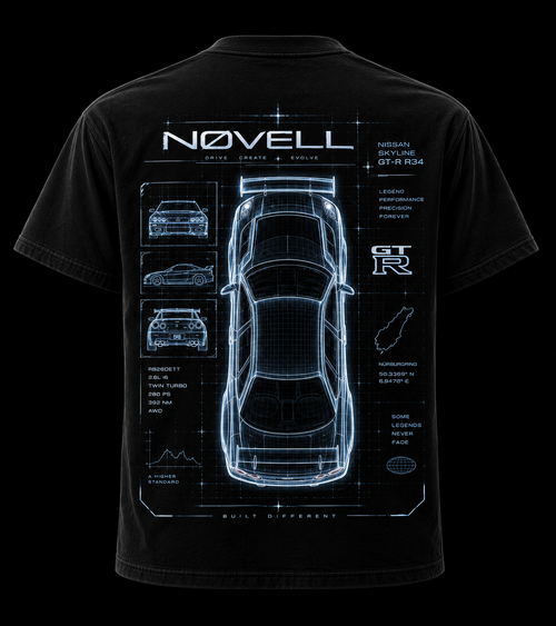 NØVELL R34 // Holographic Performance Tee
